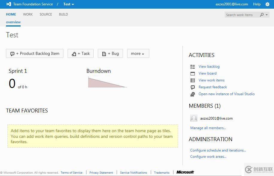 Visual Studio Scrum