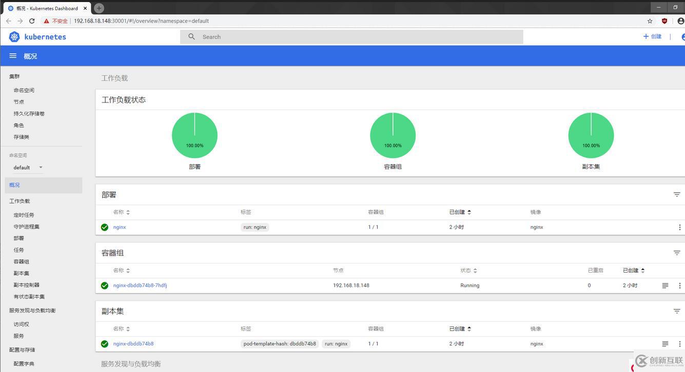 Kubernetes二进制部署之UI界面部署