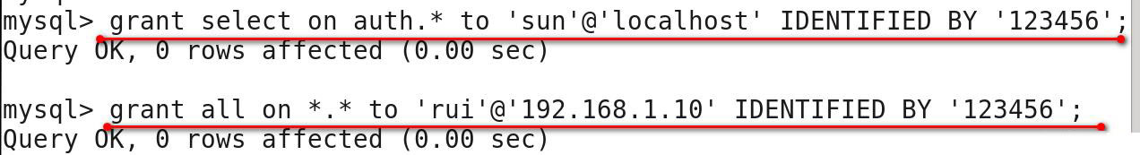 MYSQL数据库基本操作命令