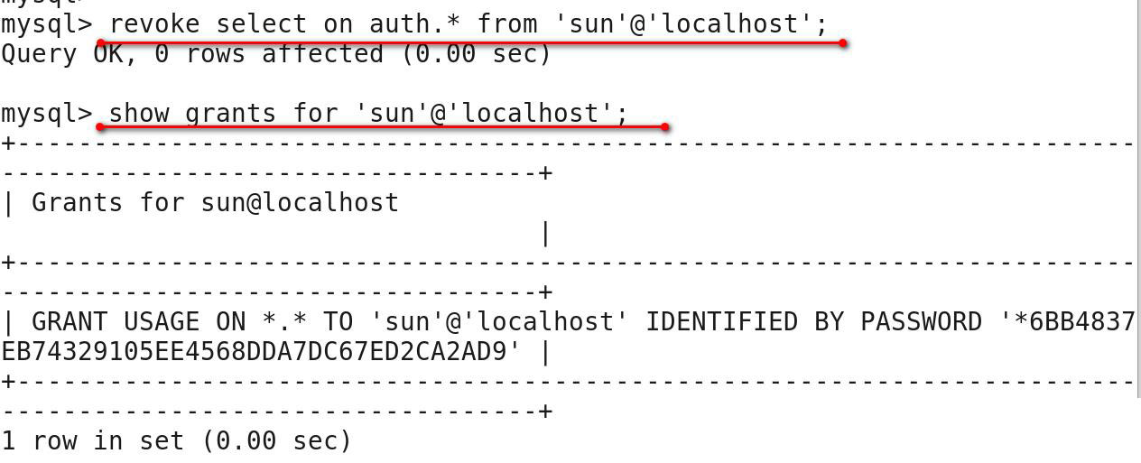 MYSQL数据库基本操作命令