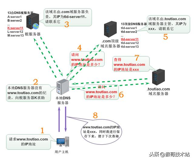 一文看懂：网址，URL，域名，IP地址，DNS，域名解析