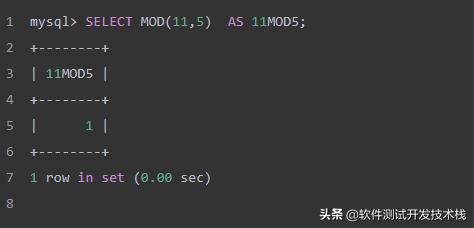 SQL 语法基础——MySQL常用数字函数详解