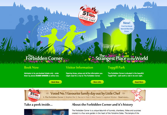网页设计色彩搭配实例：绿色配色技巧