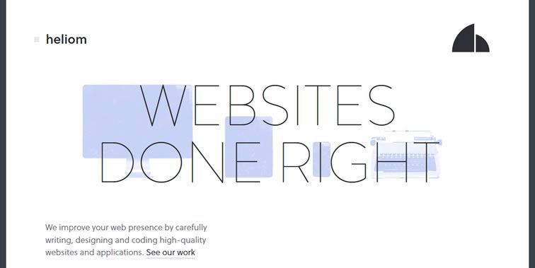 30个简洁的网页设计欣赏