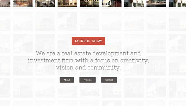 房地产开发公司网站设计